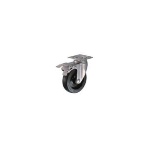 ハンマーキャスター HAMMER CASTER ハンマーキャスター 315S-RU150-BAR01 オールステンレス S型自在 SP付 ゴム車 150mm
