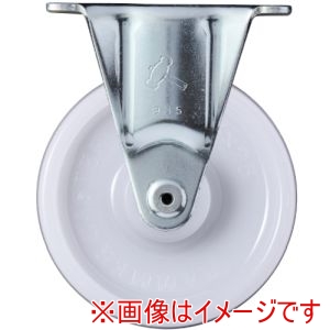 ハンマーキャスター HAMMER CASTER ハンマーキャスター 420SR-NRB75 固定式ナイロン車輪 ローラーベアリング 75mm