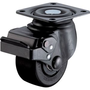 ハンマーキャスター HAMMER CASTER ハンマーキャスター 545S-NRB75-BAR01 低床式重荷重用 自在SP付 ナイロン車 B入り75mm