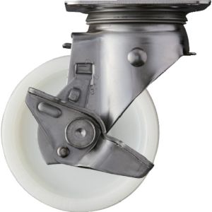 ハンマーキャスター HAMMER CASTER ハンマーキャスター 313S-NRB100 SUS サイドSP付 ナイロンB車100mm
