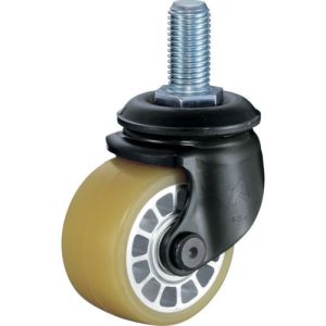 ハンマーキャスター HAMMER CASTER ハンマーキャスター 540SA-BAU65-BAR01 低床式重荷重用ねじ式ウレタン車 B入り65mm M20×P2.5