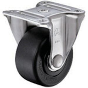 ハンマーキャスター HAMMER CASTER ハンマーキャスター 540SSR-NRB50 オールステンレス低床重荷重用固定式ナイロン車輪 ラジアルボールベアリング 50mm