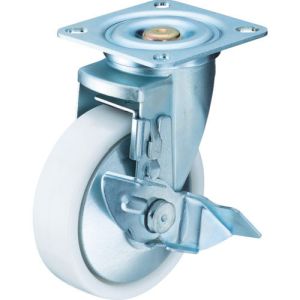 ハンマーキャスター HAMMER CASTER ハンマーキャスター 413YS-NRB125-BAR01 特殊鋼 熱処理金具 自在SP付 ナイロンB車 125mm