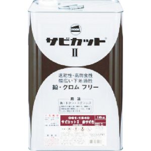 ロックペイント ロックペイント 061-1540 01 サビカット2 赤錆色 16kg