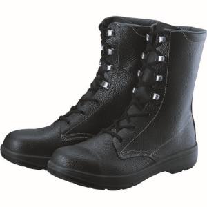 シモン Simon シモン AW33BK 2層ウレタン底安全長編上靴 23.5cm ブラック AW33BK-23.5