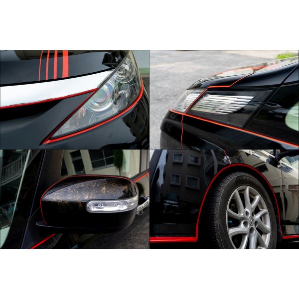  向島自動車用品製作所 向島自動車用品製作所 MM-03 カジュアルテープ 幅3mm×10m レッド