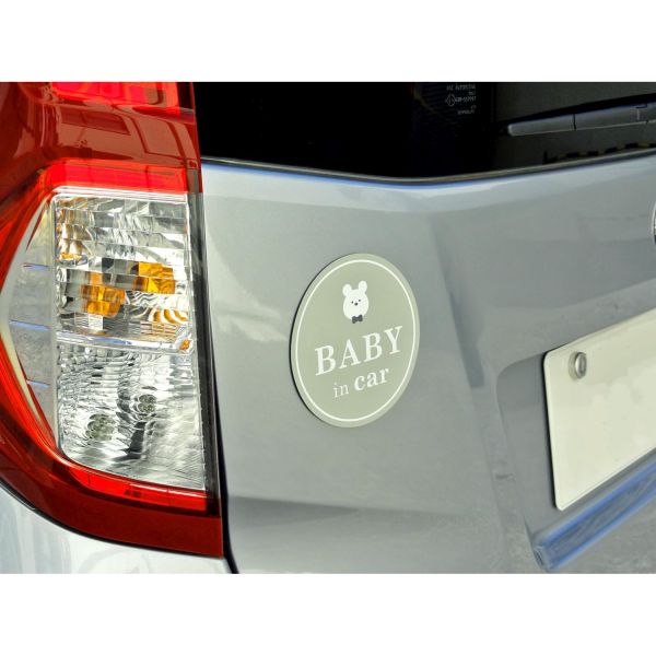  向島自動車用品製作所 向島自動車用品製作所 MR-02 セーフティーサイン 白くま