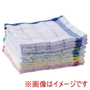 オーミケンシ オーミケンシ 855 格子タオルふきん 10枚セット