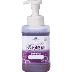 ハクゾウメディカル ハクゾウメディカル 3002004 ハクゾウあわ物語 iromiru 500ml ポンプ付