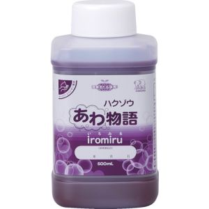 ハクゾウメディカル ハクゾウメディカル 3002005 ハクゾウあわ物語 iromiru 500ml オートディスペンサー専用