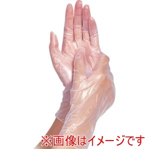 竹虎 竹虎 75973 タケトラプラスチック手袋100パウダーフリー M 100枚