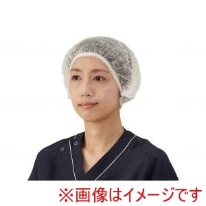 竹虎 竹虎 076185 サージキャップ ジャバラタイプ ホワイト 100枚入