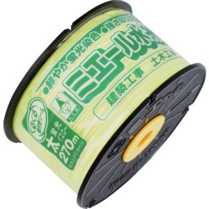 たくみ TAKUMI たくみ 4311 ミエール水糸リール巻 太 270m 黄