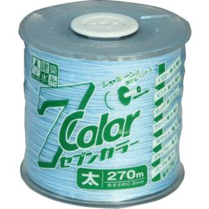たくみ TAKUMI たくみ 4816 建築水糸セブンカラー 太 スカイブルー