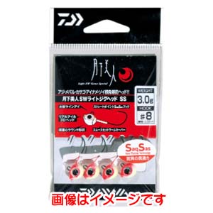 ダイワ DAIWA ダイワ 月下美人 SWライトジグヘッド SS 夜光 0.5g フック 8 DAIWA