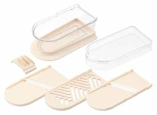  京セラ KYOCERA 京セラ セラミックスライサーセット コンパクト調理器 プロテクター付 CS-350