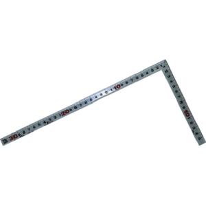 シンワ測定 SHINWA シンワ測定 10027 曲尺角厚 シルバー 30cm/1尺 併用目盛