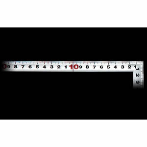 シンワ測定 SHINWA シンワ測定 10294 曲尺角厚 シルバー 30cm 表裏同目 JIS