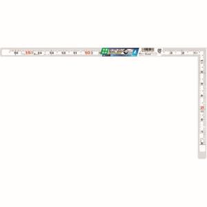 シンワ測定 SHINWA シンワ測定 11176 曲尺平ぴた ホワイト 1尺6寸 表裏同目
