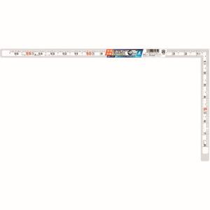 シンワ測定 SHINWA シンワ測定 11184 曲尺平ぴた ホワイト 1尺6寸/50cm 併用目盛
