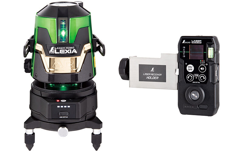 シンワ測定 SHINWA シンワ測定 69742 レーザーロボ LEXIA51AR グリーン 自動追尾回転台受光器セット