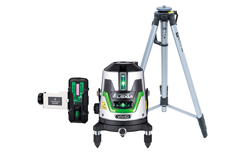 シンワ測定 SHINWA シンワ測定 70856 レーザーロボ LEXIA VIVID 51グリーン 受光器 三脚セット