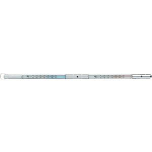 シンワ測定 SHINWA シンワ測定 72604 棒状温度計 H-10 アルコール -20～105℃45cm金属ケース付