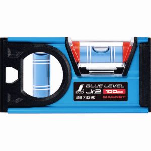 シンワ測定 SHINWA シンワ測定 73390 ブルーレベル Jr. 2 100mm マグネット付