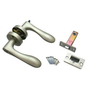 ハイロジック HILOGIK ハイロジック NP32M-W-SL 60 レバー表示錠 新ツマミ 00755981-001