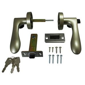 ハイロジック HILOGIK ハイロジック NP-32M-ML-SL レバー鍵付間仕切 3本キー 新ツマミ 00755982-001