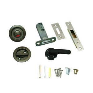 ハイロジック HILOGIK ハイロジック NP121-W-B 51 引戸用表示鎌錠