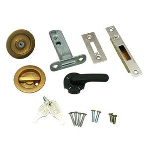 ハイロジック HILOGIK ハイロジック NP-121-ML-SG 引戸用 鍵付鎌錠 2本キー