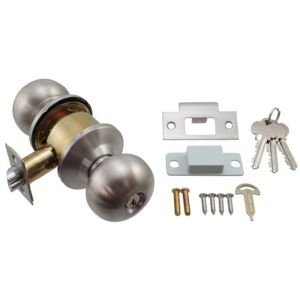 ハイロジック HILOGIK ハイロジック 円筒錠 NP-PG52-TS BS60mm 鍵付間仕切錠 00776613-001