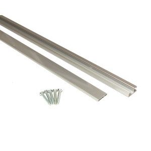 ハイロジック HILOGIK ハイロジック 58042 角型フックレール2M シルバー 00058042-001