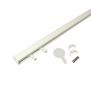 ハイロジック HILOGIK ハイロジック 58066 角型フックレールセット ホワイト 1M 石膏ボード 00058066-001