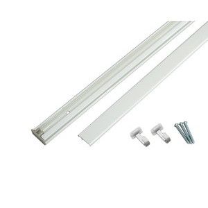 ハイロジック HILOGIK ハイロジック フックレール 1mセット 角型ホワイト 00058071-001