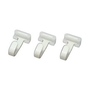 ハイロジック HILOGIK ハイロジック フックレール用 フック ホワイト 3個入 00058219-001