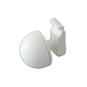 ハイロジック HILOGIK ハイロジック フックレール用 ハンガーフック丸 ホワイト 00058230-001