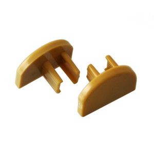 ハイロジック HILOGIK ハイロジック D型フックレール エンドキャップ 木目 00058247-001