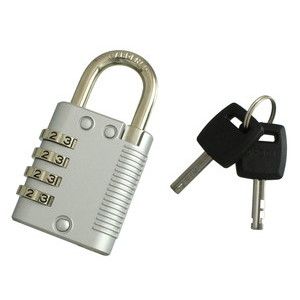 ハイロジック HILOGIK ハイロジック G-227 鍵付4段文字合せ錠40mm 2本キー 1個入 00071227-001