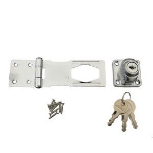 ハイロジック HILOGIK ハイロジック J-457 鍵つき掛金錠 95mm 3本キー 1組入 00071457-001