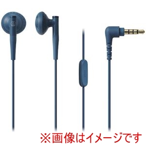 オーディオテクニカ audio-technica オーディオテクニカ ATH-C200IS BL マイク付きイヤホン
