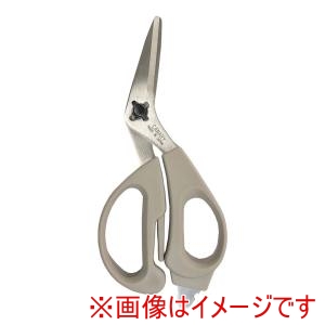 長谷川刃物 長谷川刃物 奥さまこだわりキッチンハサミ グレー FK-190-GL