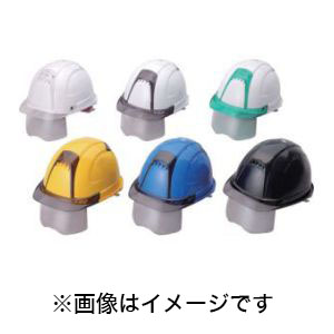 トーヨーセフティ TOYO SAFETY ヘルメット ヴェンティープラス Venti うす黄 391F-G-C-LY クリアシールドレンズ スチロールライナー