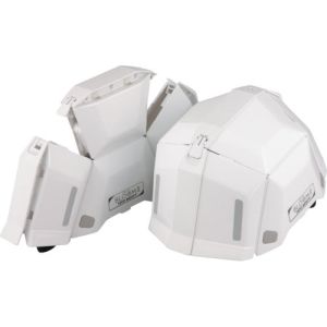 トーヨーセフティ TOYO SAFETY トーヨーセフティ 防災用 折りたたみヘルメット BLOOM2 ホワイト 101-WH