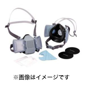 トーヨーセフティ TOYO SAFETY トーヨーセフティ 伝声器付き取替え式防じんマスク用 取替え用フィルター 1セット:2枚入り 1826