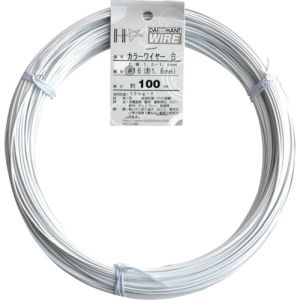 ダイドーハント DAIDOHANT ダイドーハント 54036 カラーワイヤー 白 #16 1.6mm 1Kg巻
