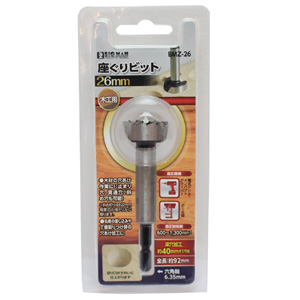 ビッグマン Bigman ビッグマン BMZ-26 六角軸座グリビット 26mm
