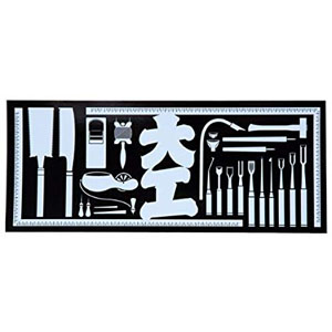 ビッグマン Bigman ビッグマン 職人ステッカー大判 大工 235mm ×98mm