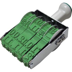 サンビー サンビー TK-D00 テクノタッチ回転印 欧文初号日付 明朝体